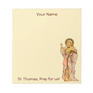 St. Thomas the Apostle (RLS 18) 5.5"x6" Notepad
