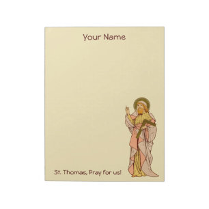St. Thomas the Apostle (RLS 18) 8.5"x11" Notepad