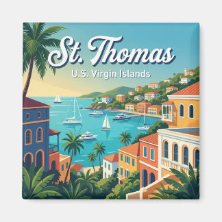 St. Thomas U.S. Virgin Islands Magnet