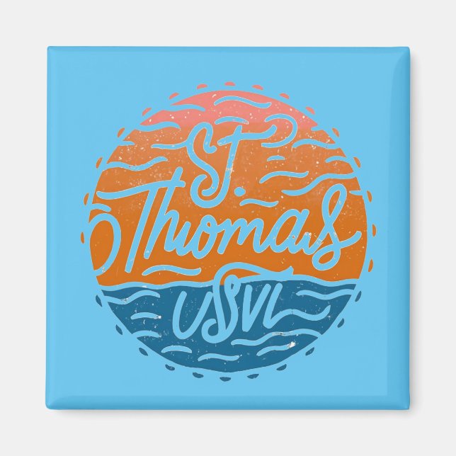 St Thomas U.S. Virgin Islands Magnet (Front)