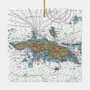 St Thomas USVI Ceramic Ornament