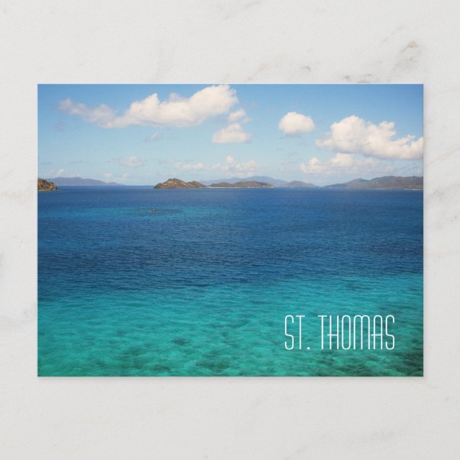 St. Thomas Virgin Islands Postcard (Front)