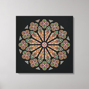 St. Thomas Window canvas 24x24"