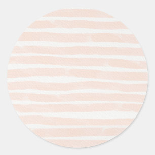 St. Tropez Destination Wedding Classic Round Sticker