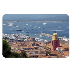 st tropez harbour magnet