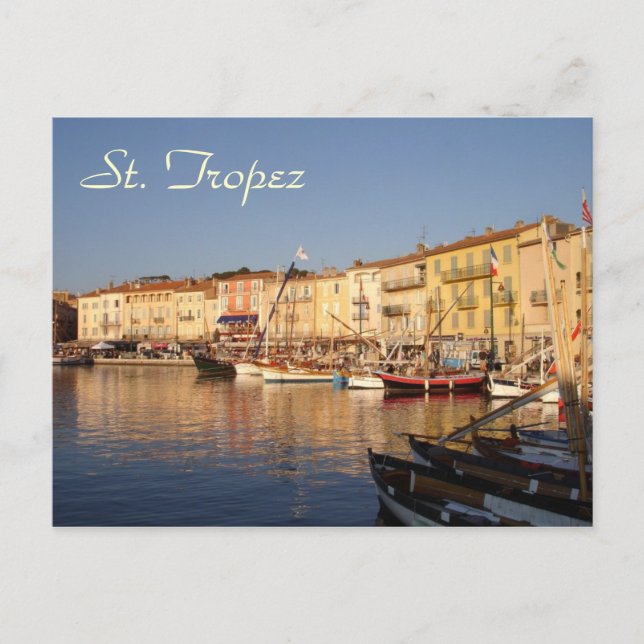 St. Tropez postcard (Front)