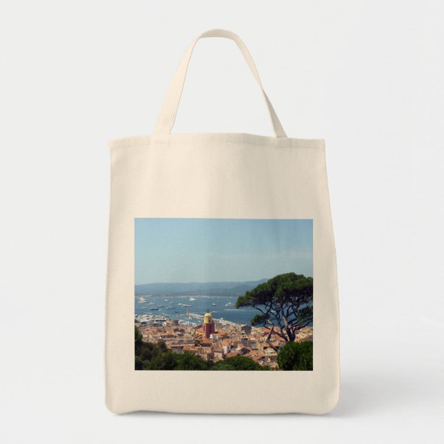 st tropez view tote bag (Front)