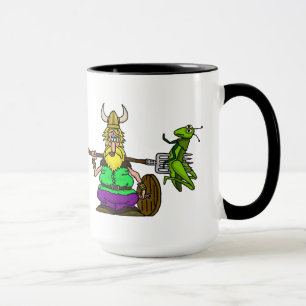 St Urho "bâton il" tasse de sauterelle