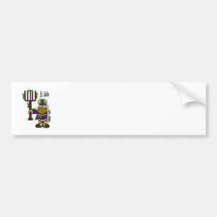 St. Urho Bumper Sticker -  Customize It!