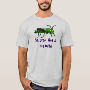 St. Urho Grasshopper Bully  T-shirt   Customize It
