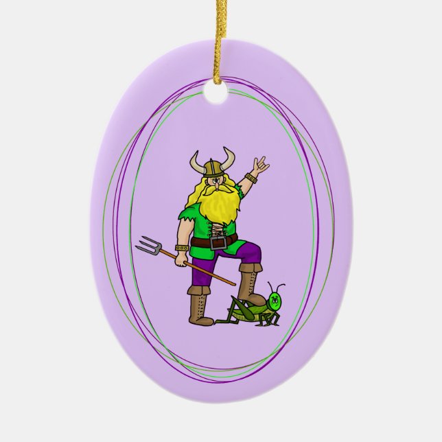 St. Urho Ornament (Front)