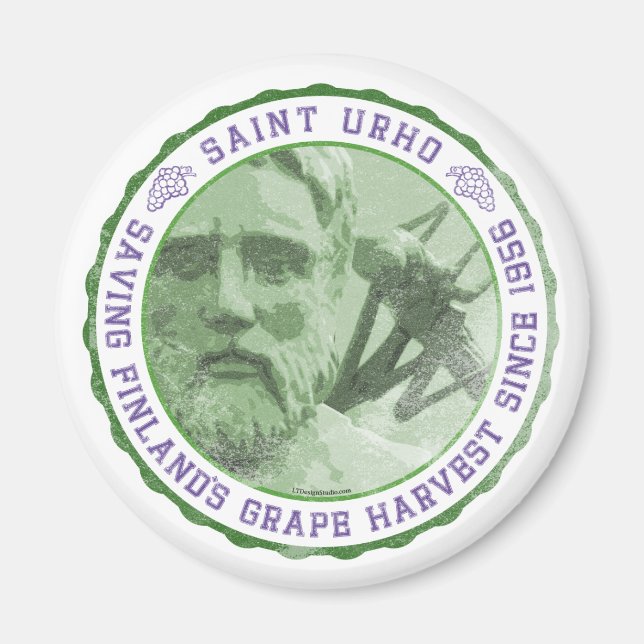 St. Urho Seal - Magnet (Front)