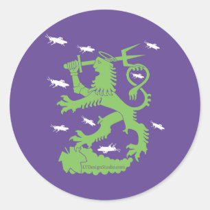 St. Urho - Stickers