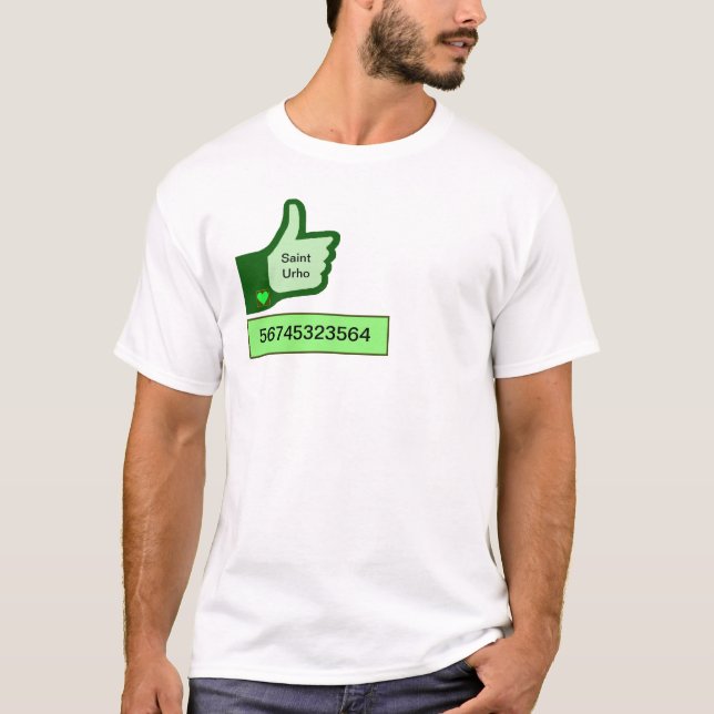 St. Urho's Day Popularity T-shirt  Customize It! (Front)