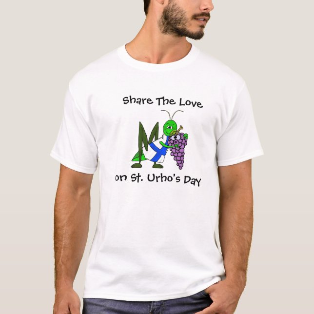 St. Urho's Day "Share the Love" T-shirt (Front)