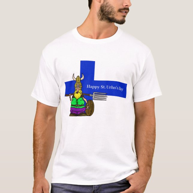 St. Urho's Day T-shirt Viking finlandais (Devant)