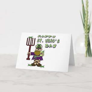 St. Urho's Day - Ver. 5 Note Card