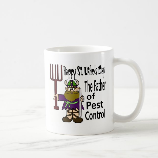 St. Urho's Pest Control Mug (Right)