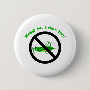 St. Urho's Tees and Gifts for Kids and Adults 2 Inch Round Button