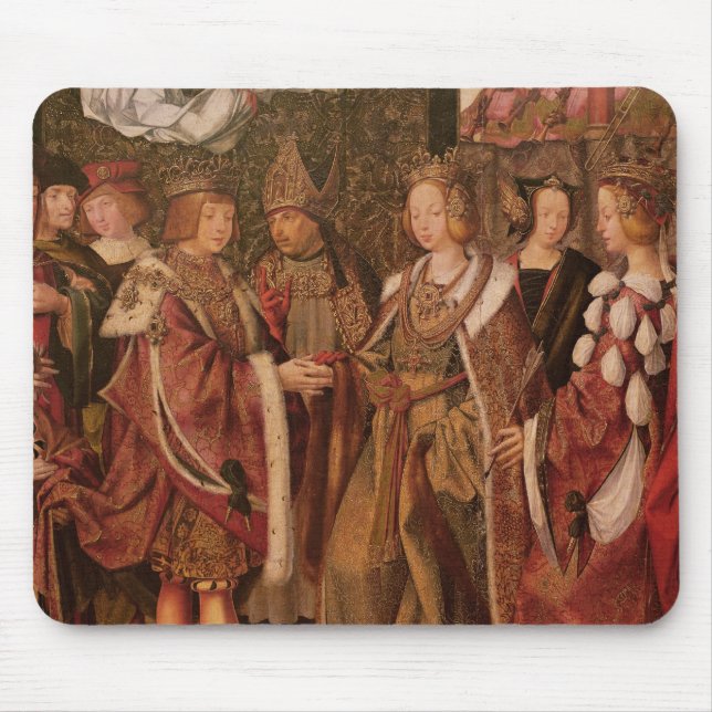 St. Ursula and Prince Etherius Mouse Pad (Front)