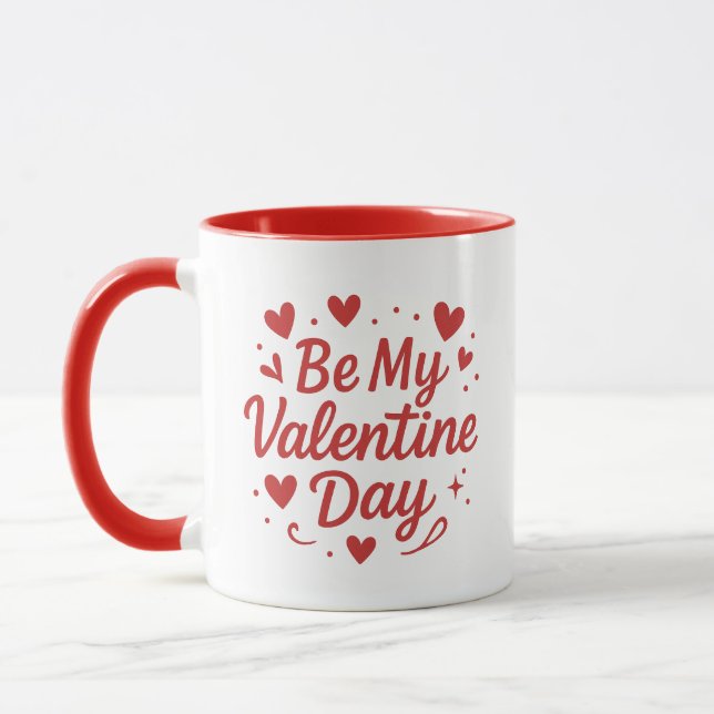 St. Valentine's Day Coffee Mug (Left)