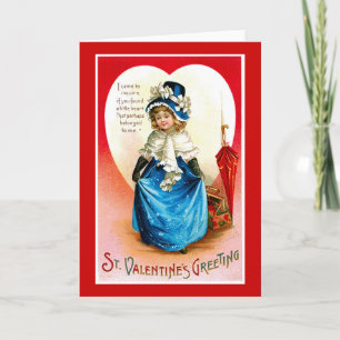 St. Valentine's Greeting Holiday Card
