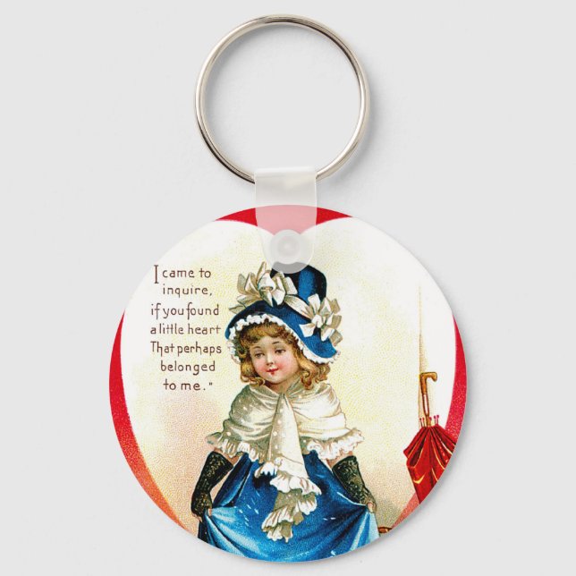 St. Valentine's Greeting Keychain (Front)