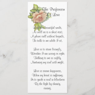 ST. Valentine's Poem-Customize Invitation