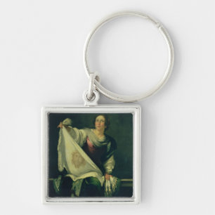 St. Veronica, 1625-30 (oil on canvas) Keychain
