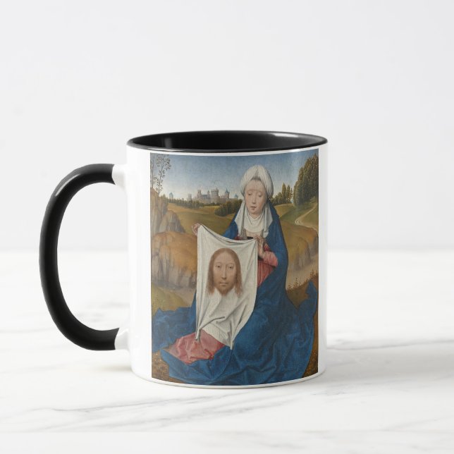 St. Veronica, c.1470-1475 (oil on panel) Mug (Left)