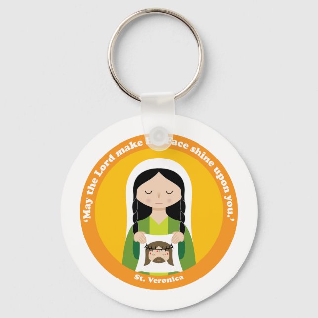St. Veronica Keychain (Front)