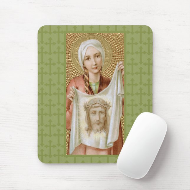 St. Veronica of Jerusalem (JM 60) Mouse Pad (With Mouse)