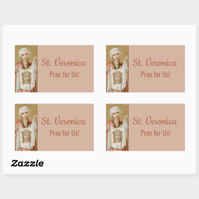 St. Veronica of Jerusalem (JM 60) Sticker (Sheet)