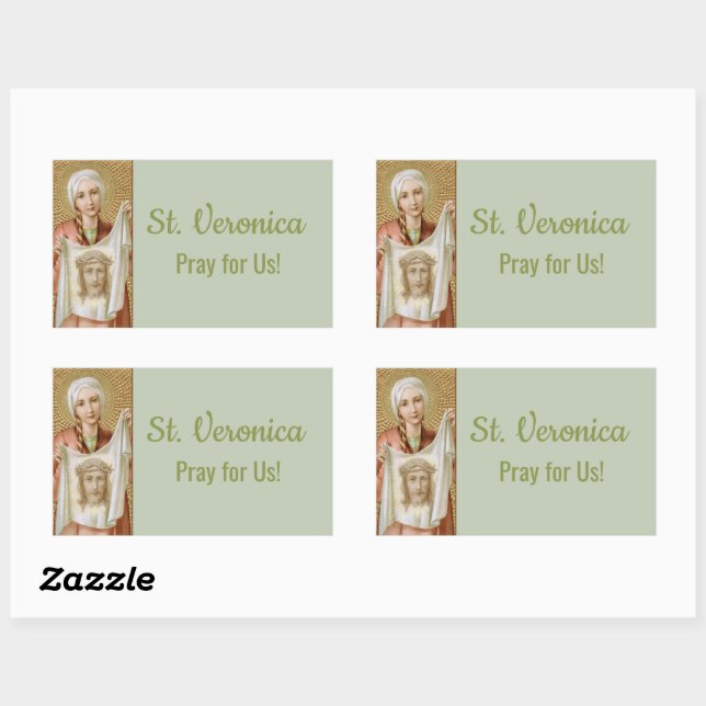 St. Veronica of Jerusalem (JM 60) Sticker (Sheet)