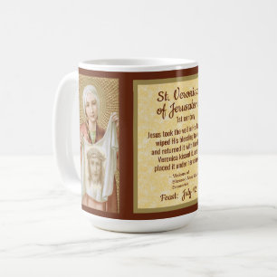St. Veronica of Jerusalem (JM 60; Style 2) Coffee Mug