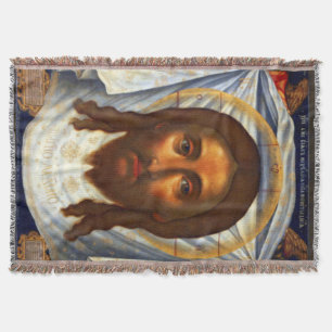 St Veronica Veil Jésus Face couverture catholique