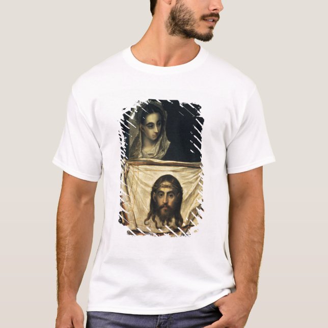 St.Veronica with the Holy Shroud T-Shirt (Front)