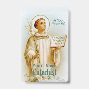 St. Viator of Lyon the Catechist (BF 02) Badge
