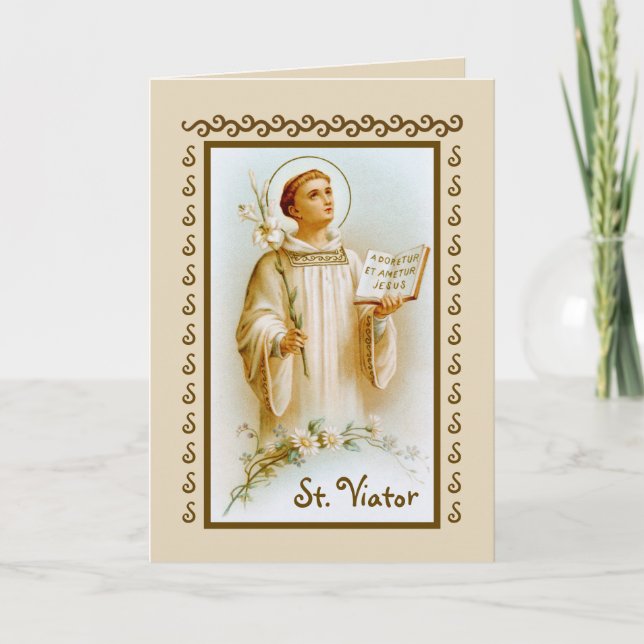 St. Viator of Lyon the Catechist (BF 02) Card (Front)