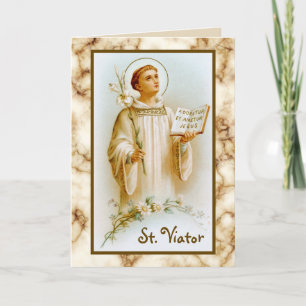 St. Viator of Lyon the Catechist (BF 02) Card