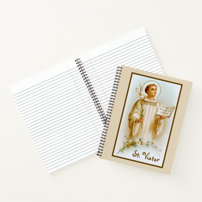 St. Viator of Lyon the Catechist (BF 02) Notebook (Inside)