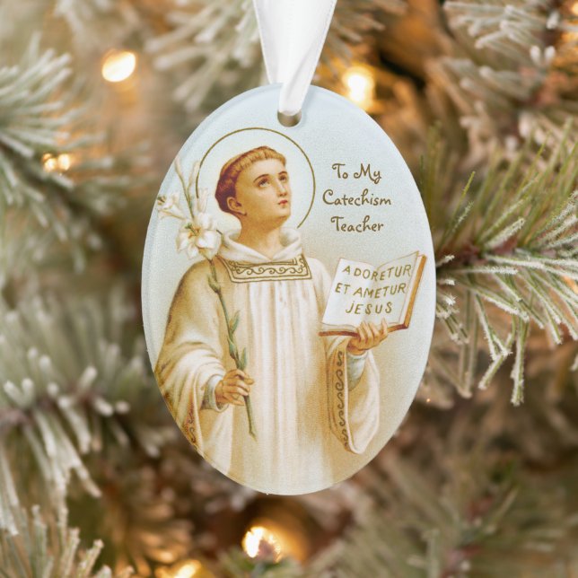 St. Viator of Lyon the Catechist (BF 02) Ornament (Tree)