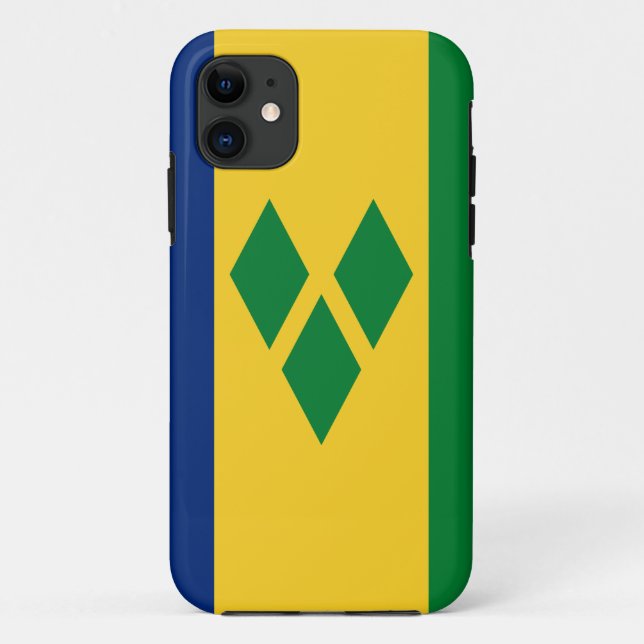 St Vincent and the Grenadines Flag Vincy Case-Mate iPhone Case (Back)
