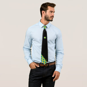 ST VINCENT Christian Scripture John 3:16 BLACK Tie