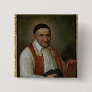 St. Vincent de Paul 1649 2 Inch Square Button