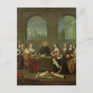 St. Vincent de Paul and the Sisters of Charity Postcard