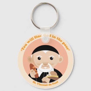 St. Vincent de Paul Keychain