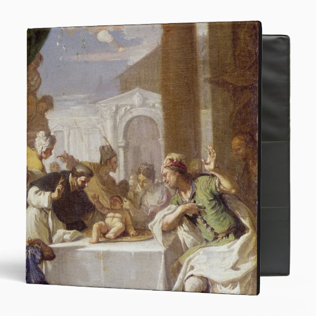 St. Vincent Ferrer performing a miracle Binder (Front/Inside)