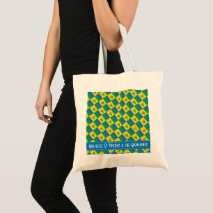 ST VINCENT FLAG God Bless Personalized Tote Bag