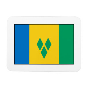 St. Vincent & the Grenadines Flag Magnet